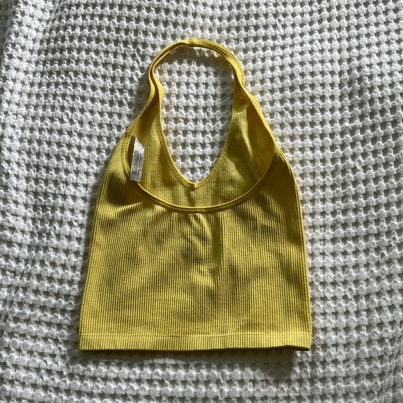 Urban Outfitters Ribbed Halter Top - Picture 2 of 3